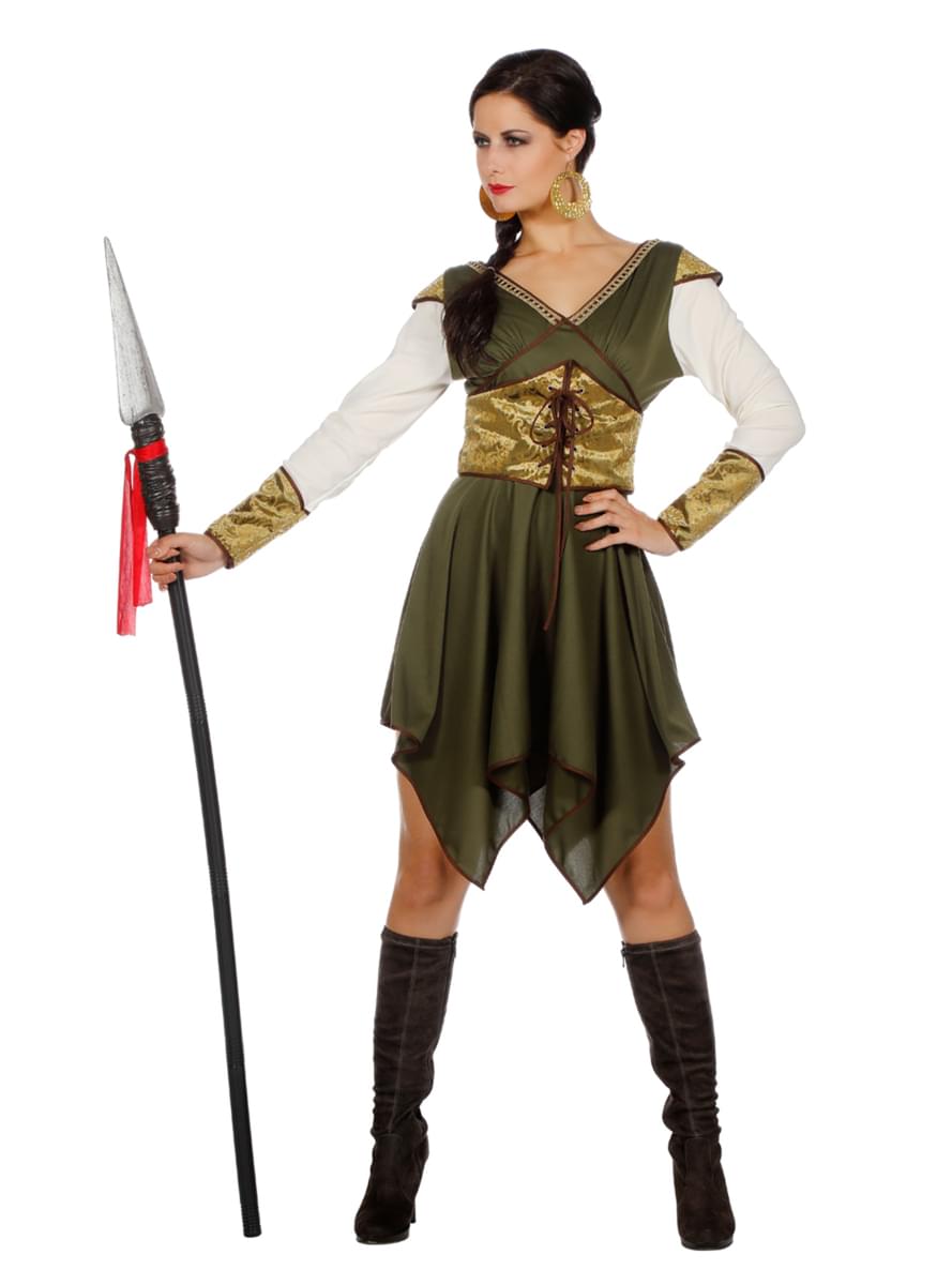 Castle guardian costume for women