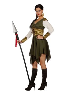 Costum de gardian al castelului pentru femeie
