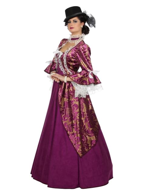 Disfraz Medieval de Otoño.Disfraz Mujer Medieval - Disfraces Teular