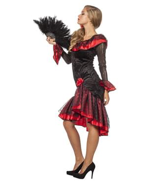 Fato de espanhola tradicional para mulher