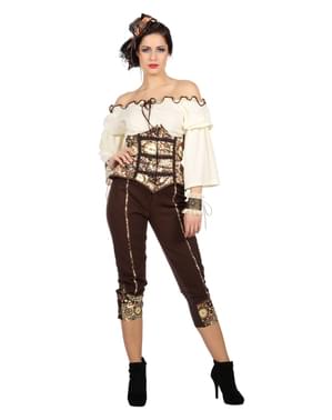 Steampunk kostuum voor vrouw