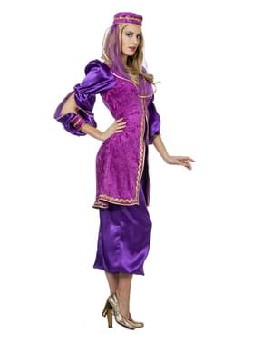 Kostum Arabian Ungu untuk Wanita