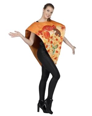 Pizza stykke kostyme til voksne