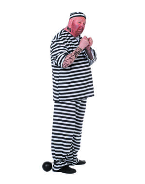 Costume da Detenuto per uomo