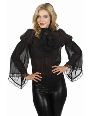 Gothic pirate costume for women