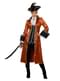 Déguisement pirate orange femme