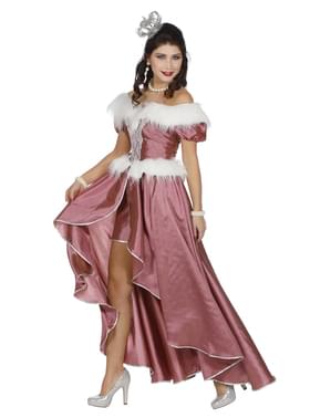 Pink Ice Queen costume for women