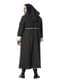 Black monk costume for men
