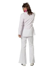 White Saturday Night Fever costume for men