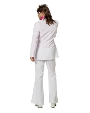 Kostum White Saturday Night Fever untuk pria
