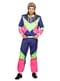 Déguisement jogging 80's bleu homme