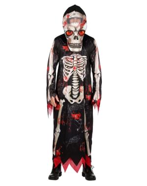 Skeleton reaper costume for men