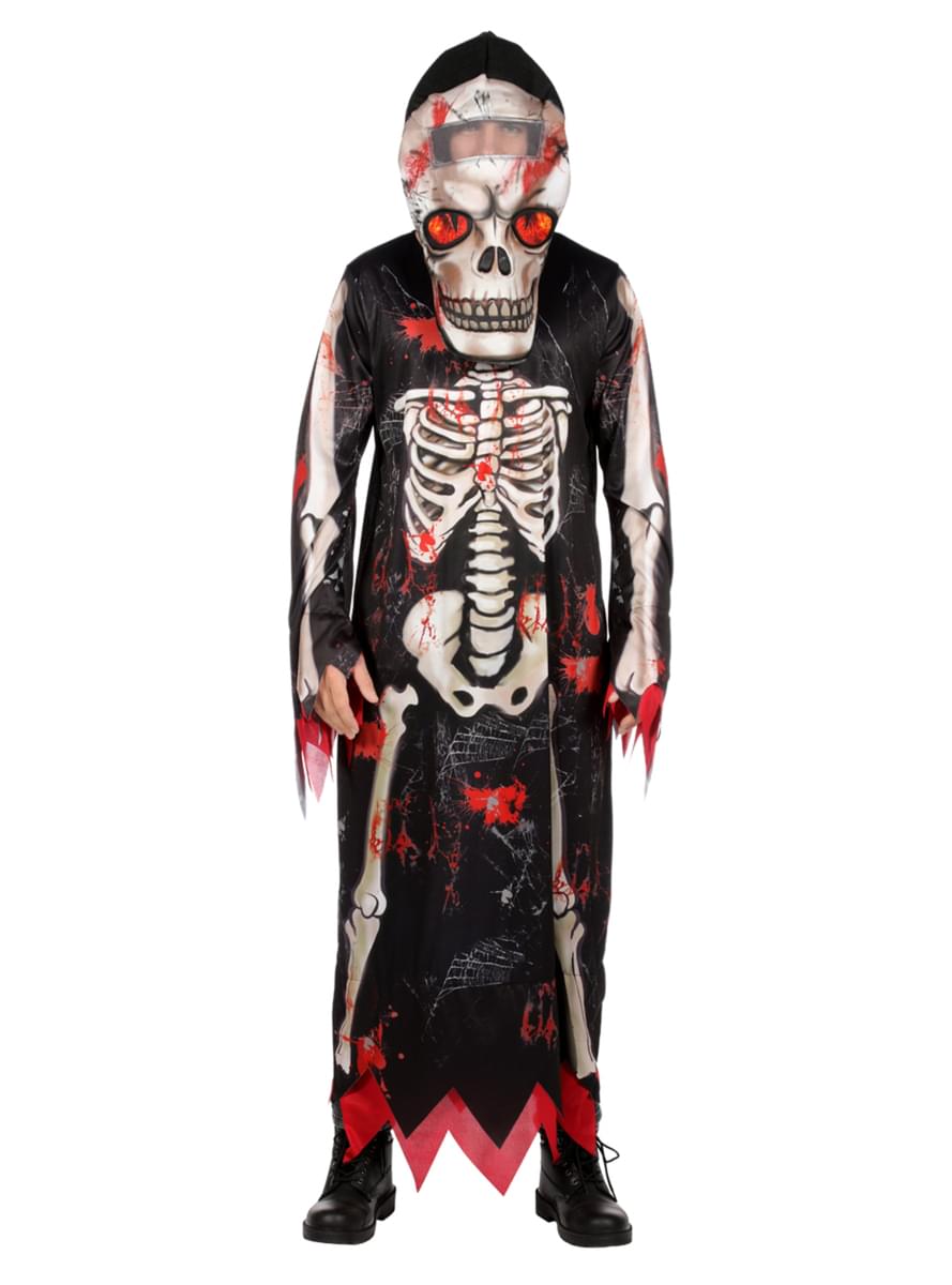 男性用スケルトン刈り取り衣装
