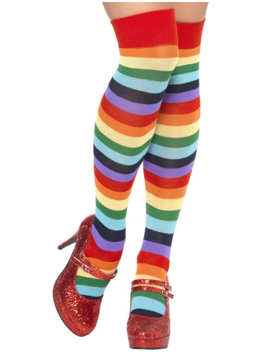 Sockar Flerfärgade