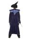 Costume da mago blu per uomo