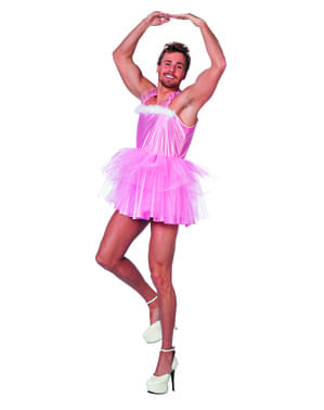 Erkekler için bale balerin kostümü