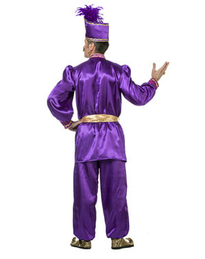 Лилав костюм за султан за мъже