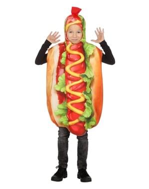 Çocuklar için Hotdog kostümü