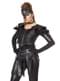 Black viking warrior costume for women