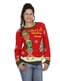 Maglione natalizio rosso per adulto