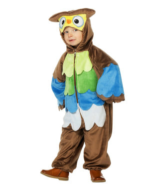 Brown owl costume for kids