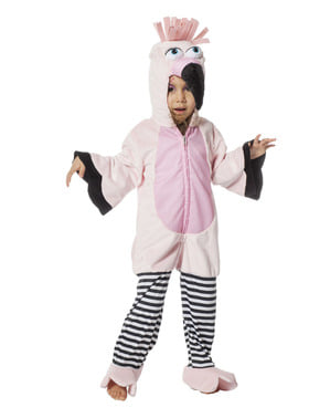 Kostum Flamingo untuk anak-anak