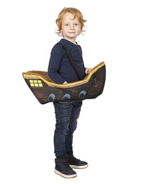 Çocuklar için kostüm tekne denizci binmek