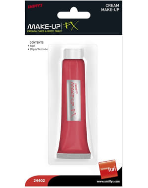 FX makeup cremefarve rød