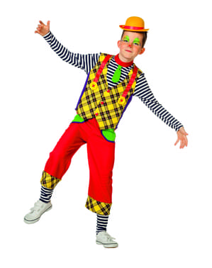 Chlapecký kostým klaun žlutý