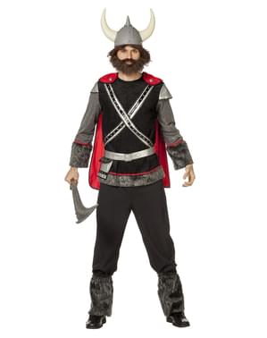 Sort viking kostume til mænd