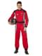 Red autóversenyző jelmez férfiaknak