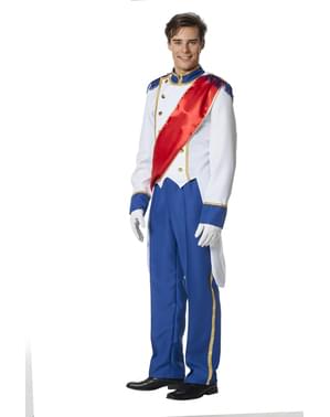 Costum de prinț albastru classic pentru bărbat