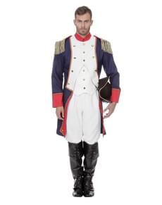 Blue Napoleon costume for men