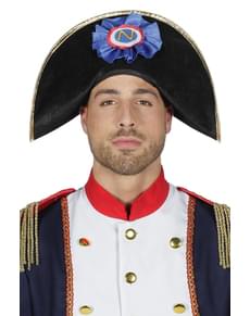 Chapéu de Napoleão preto para adulto