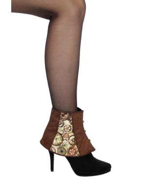 Surbottes steampunk marrons adulte