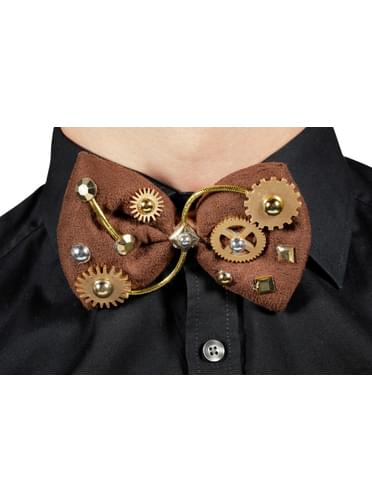 Brun Steampunk butterfly til voksne