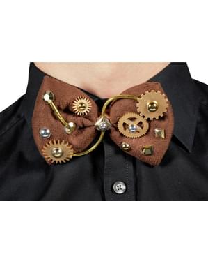 Barna Steampunk csokornyakkendő felnőtteknek