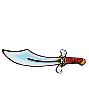 Çocuklar için gri korsan kılıç