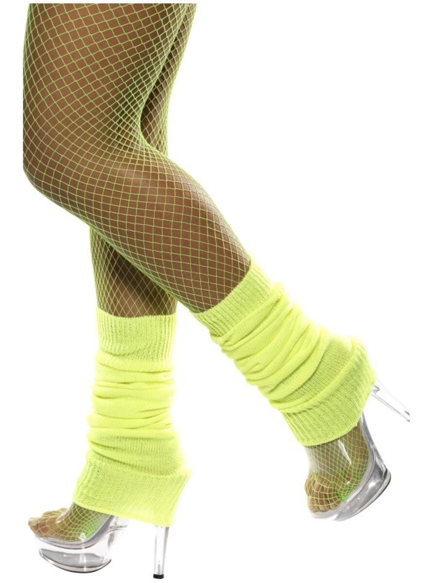 Yellow leg warmers