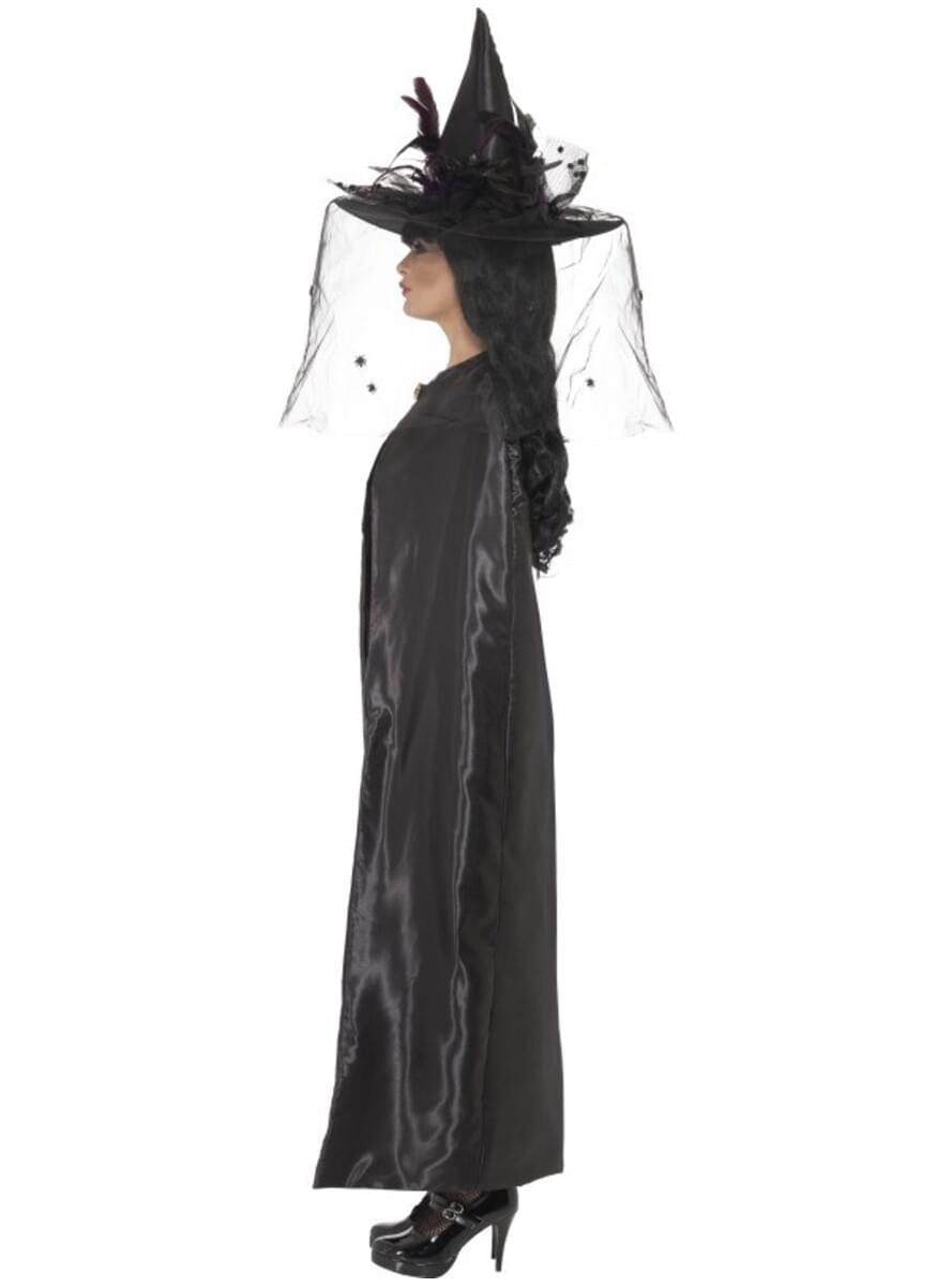 Black Witches Cape for Adults