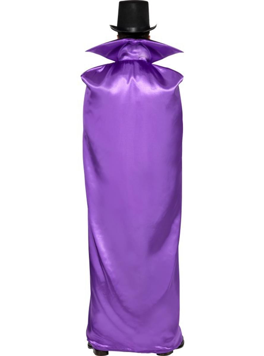 Mustapurppura käännettävä vampyyriviitta