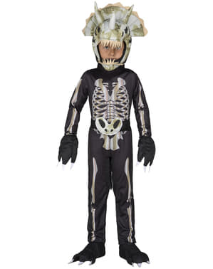 Dinosaur skeleton costume for boys