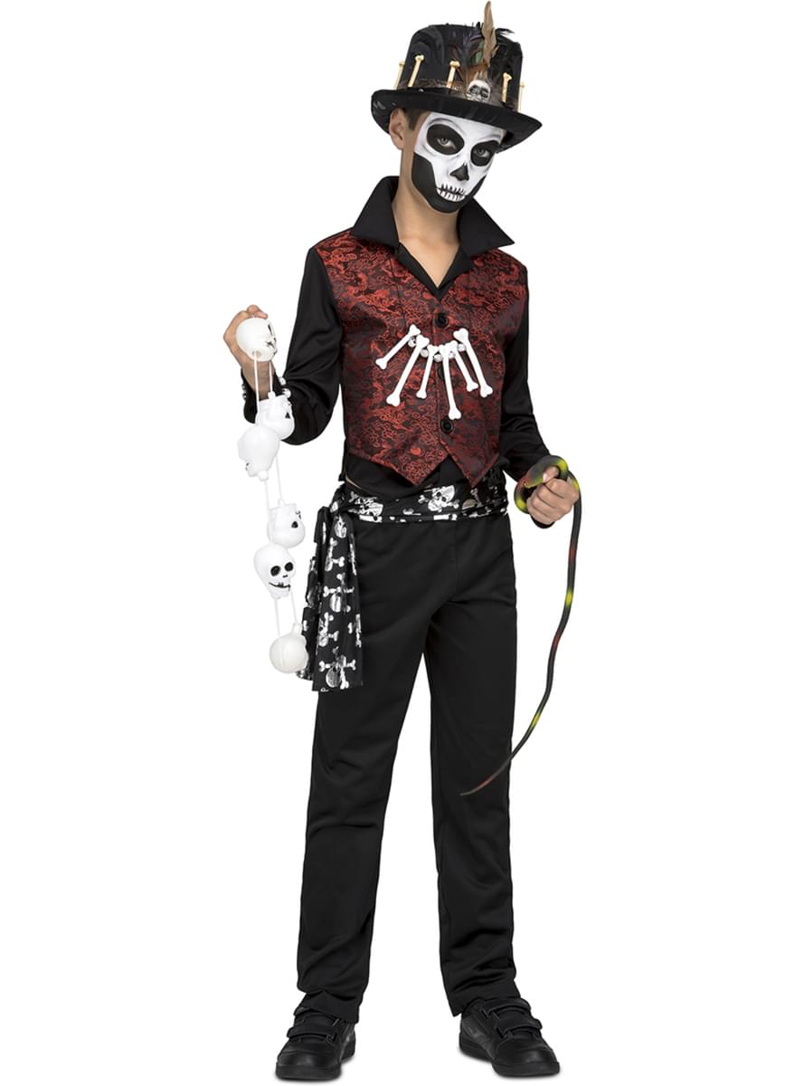 Voodoo master costume for boys. Express delivery | Funidelia