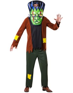 Monster Frankie dengan kostum kepala besar untuk orang dewasa