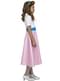 Fato de anos 50 cor-de-rosa para menina