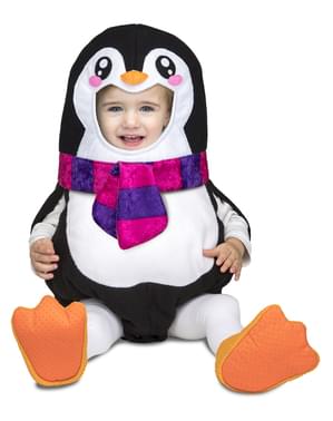 Kostum penguin mewah untuk bayi