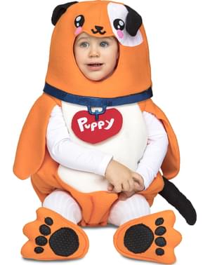 Kostum anak anjing deluxe untuk bayi
