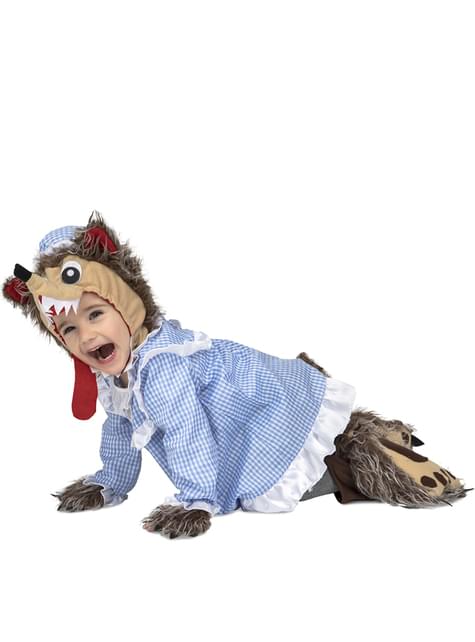 red riding hood and wolf costume