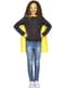 Yellow superhero cape for kids