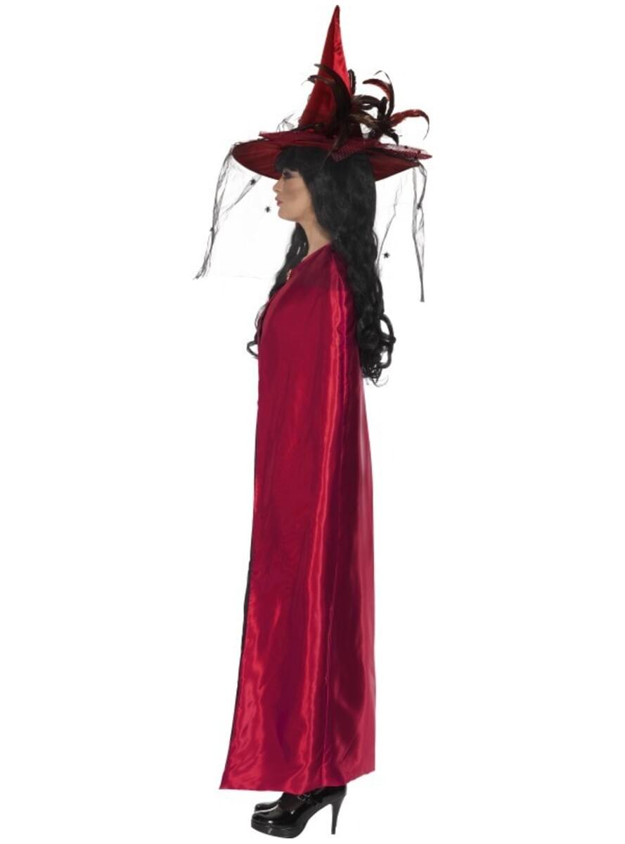 Capa de vampiro reversível para mulher